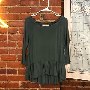 Flowy Top with Ruffle Detail